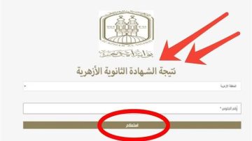 لحظة بلحظة .. رابط نتيجة الشهادة الثانوية الأزهرية 2025 جميع المحافظات من خلال بوابة الأزهر الشريف 