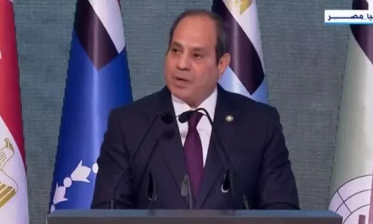 الرئيس السيسي: مصر حمت أوروبا من تداعيات الهجرة غير الشرعية