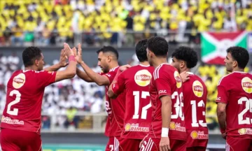 الأهلي يتقدم على الاتحاد السكندري بهدف أول عن طريق بن شرقي