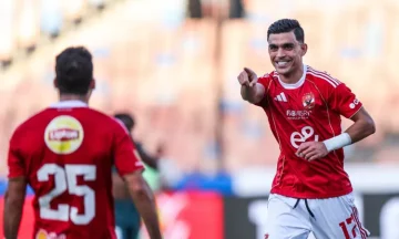 الأهلي يتقدم على الاتحاد السكندري بهدف في الشوط الأول من الدوري المصري
