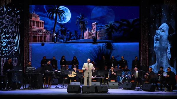 علي الحجار يختتم فعاليات الدورة الـ33 من مهرجان الموسيقى العربية بأوبرا الإسكندرية