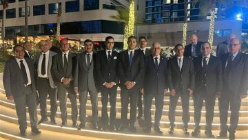 النائب العام يلتقي قضاة مصر العاملين بدولة الإمارات.. صور