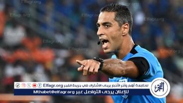 أمين عمر يقود طاقم تحكيم مصري في مواجهة نهضة بركان وأهلي طرابلس بدوري الأبطال