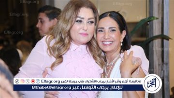 أمل رزق تحتفل بعيد ميلاد نهال عنبر بالتجمع