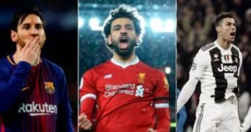 محمد صلاح يزين قائمة أساطير التهديف الأوروبية مع ميسي ورونالدو