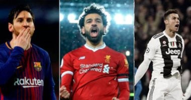 محمد صلاح يزين قائمة أساطير التهديف الأوروبية مع ميسي ورونالدو