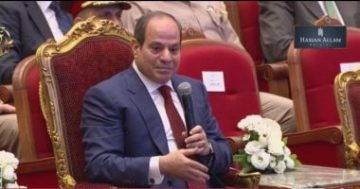 الرئيس السيسى: ساعة الحرب بتأخر البلد سنين والكلمة تأثيرها خطير