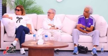 يسرا: قولت ليوسف شاهين مش فاهمة حاجة من حدوتة مصرية.. قالى ما انتى حمارة