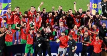 مراسم تتويج المغرب بكأس العالم للشباب على حساب الأرجنتين.. فيديو