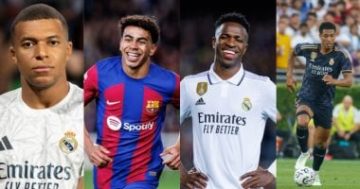 سيطرة نجوم الريال وبرشلونة على قائمة أعلى الرواتب فى الدورى الإسبانى