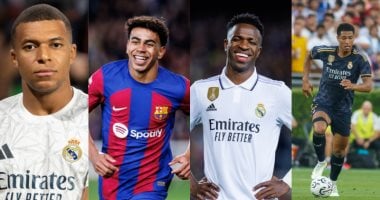 سيطرة نجوم الريال وبرشلونة على قائمة أعلى الرواتب فى الدورى الإسبانى