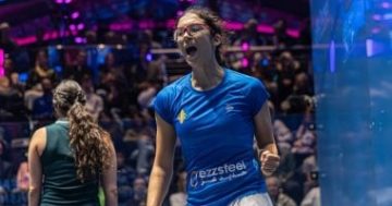 أمينة عرفي تتأهل لمواجهة هانيا الحمامي في نهائي بطولة أمريكا للإسكواش