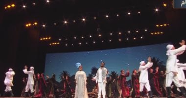 أصالة وأحمد سعد يقدمان أغنية مصر تاريخ وحضارة بحضور الرئيس السيسى