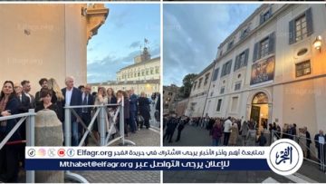 بعد يوم من افتتاحه للجمهور في العاصمة الإيطالية روما..آلاف الزائرين يتوافدون على معرض “كنوز الفراعنة”