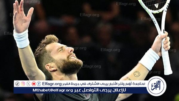 موتيه يقصي ميدفيديف من “فيينا للتنس”