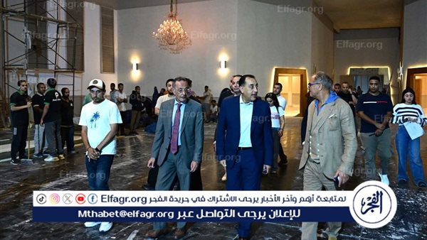 جولة ليلية لرئيس الوزراء لمتابعة الترتيبات والتجهيزات النهائية للاحتفال الرسمي بافتتاح المتحف المصري الكبير