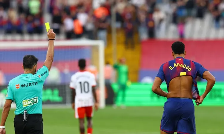 الدوري الإسباني.. أراوخو يقود برشلونة للفوز على جيرونا في الوقت القاتل