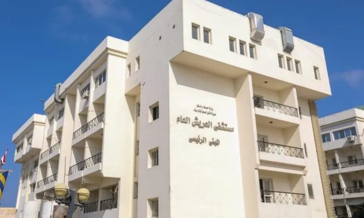 دفعة جديدة من أطباء الجامعات تصل مستشفى العريش