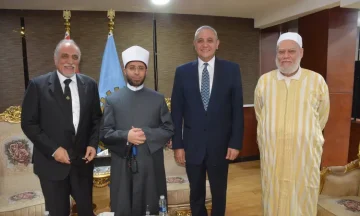 محافظ الغربية يستقبل وزير الأوقاف ورئيس المجلس الأعلى للطرق الصوفية ومفتي الجمهورية الأسبق