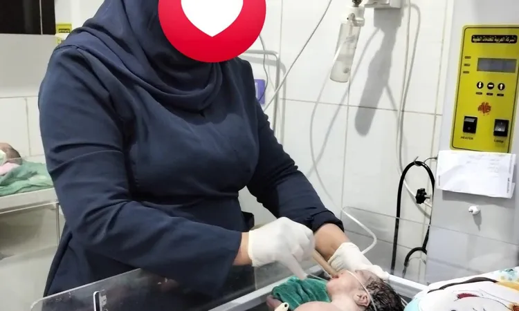 مولودة على 8 شهور.. ممرضه بالوقف المركزي تساعد في إنقاذ طفلة توقف قلبها