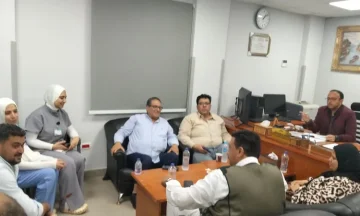 الكشف الطبي وعلاج 1230 حالة بقافلة النجيلة الطبية لجامعة 6 أكتوبر ورتاوري مرسي مطروح