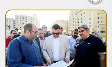 وزير الإسكان يتفقد سير العمل في الحى السكني الخامس “جاردن سيتي الجديدة” بالعاصمة الإدارية الجديدة